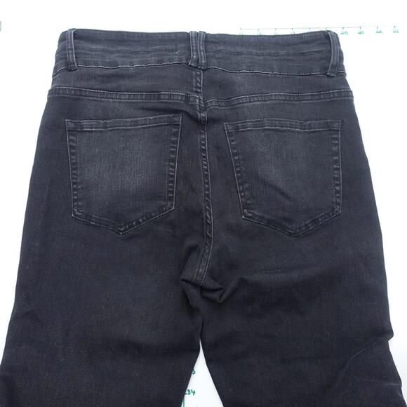 BKE Bootcut Jeans Womens 30X29 1/2 Black Denim Parker University Fit High Rise - Picture 7 of 8